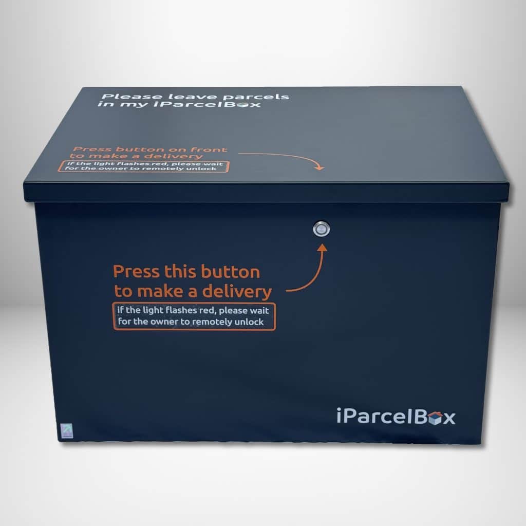 iParcelBox - large parcel delivery box - control with your phone