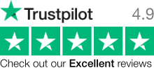 Trustpilot Excellent 4.9